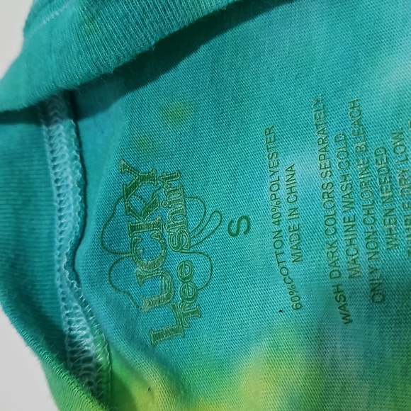 St Patricks Day Lucky Day unicorn pocket tee - Picture 5 of 6